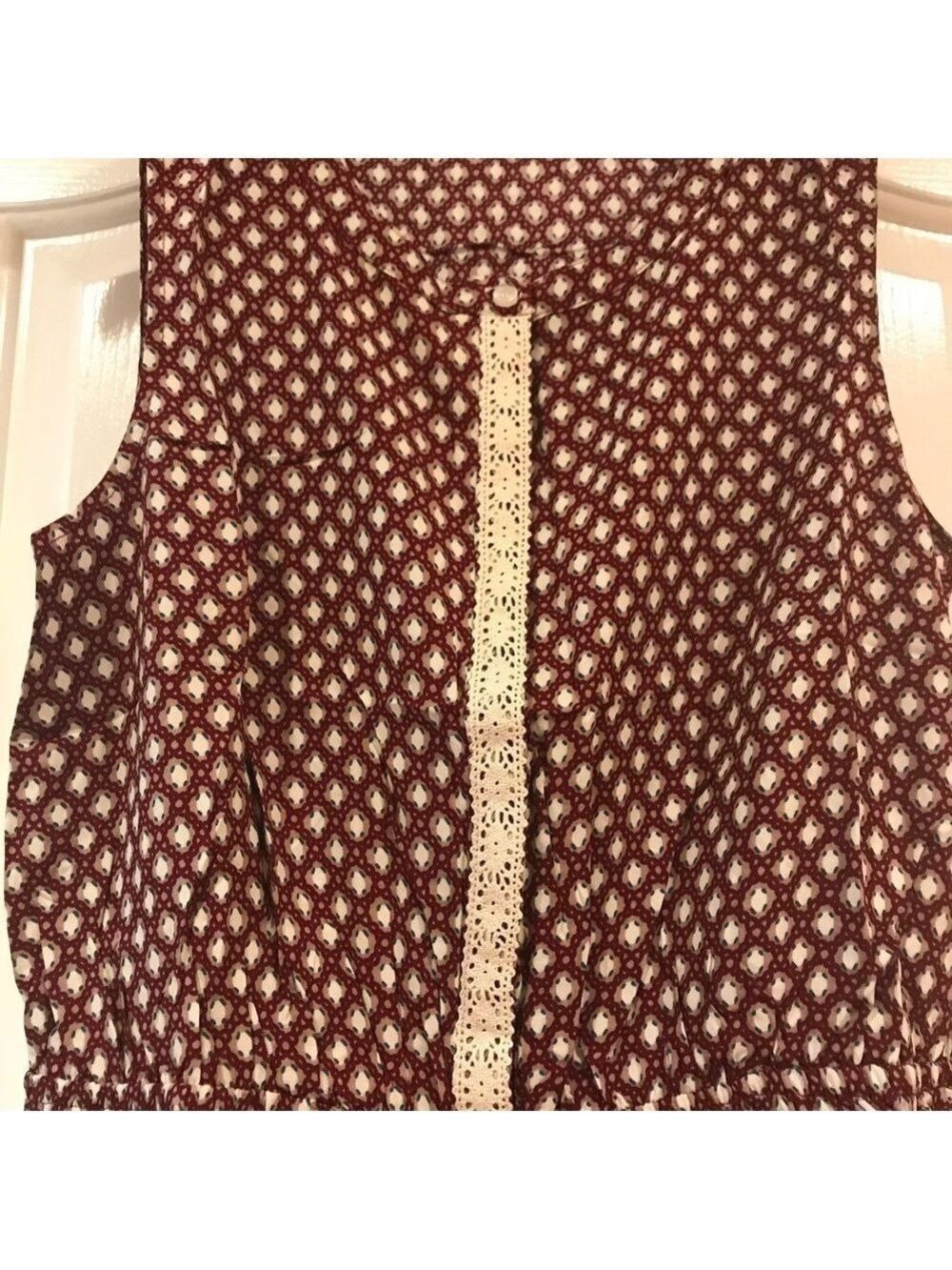 Romper Lightweight with Decorative Lace NEW - Picture 4 of 4